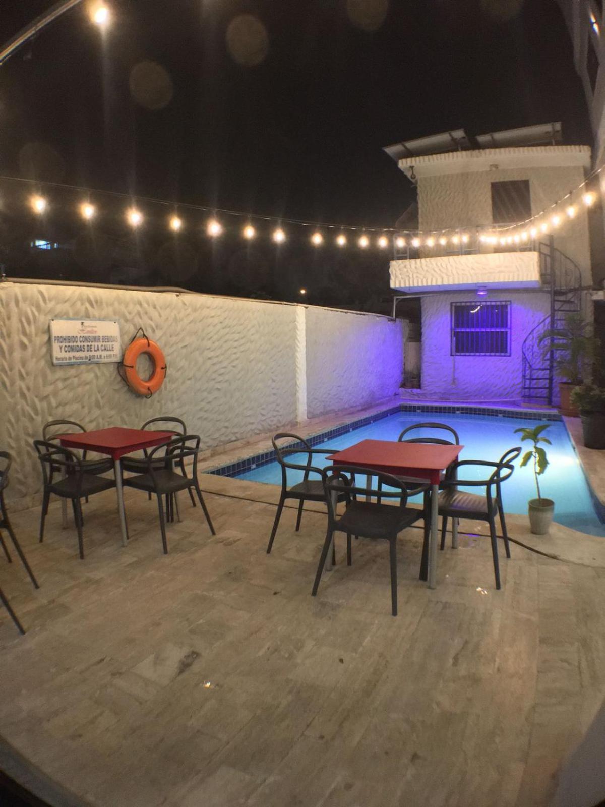 Hotel Restaurant Hamilton Boca Chica Exterior foto