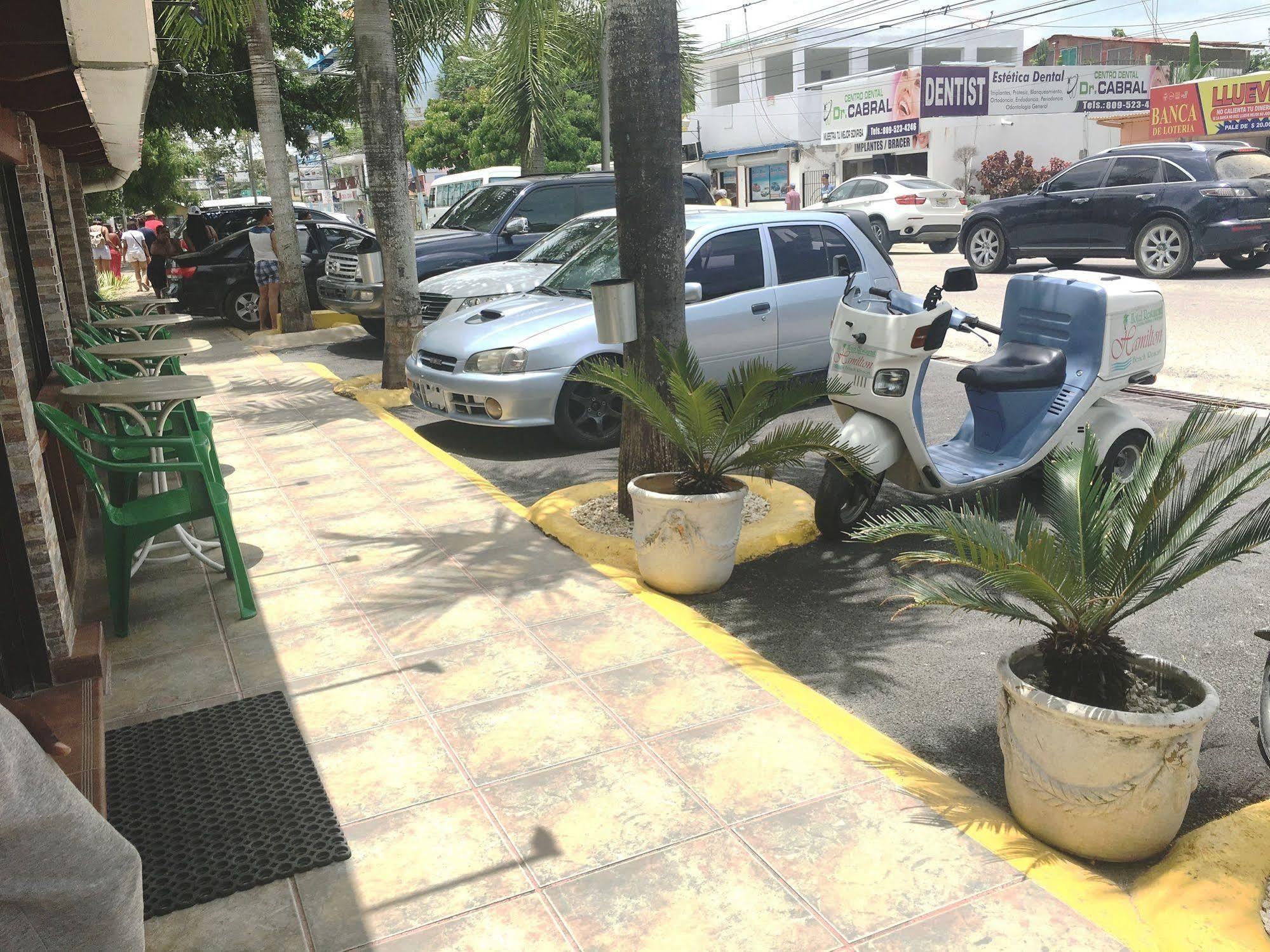 Hotel Restaurant Hamilton Boca Chica Exterior foto
